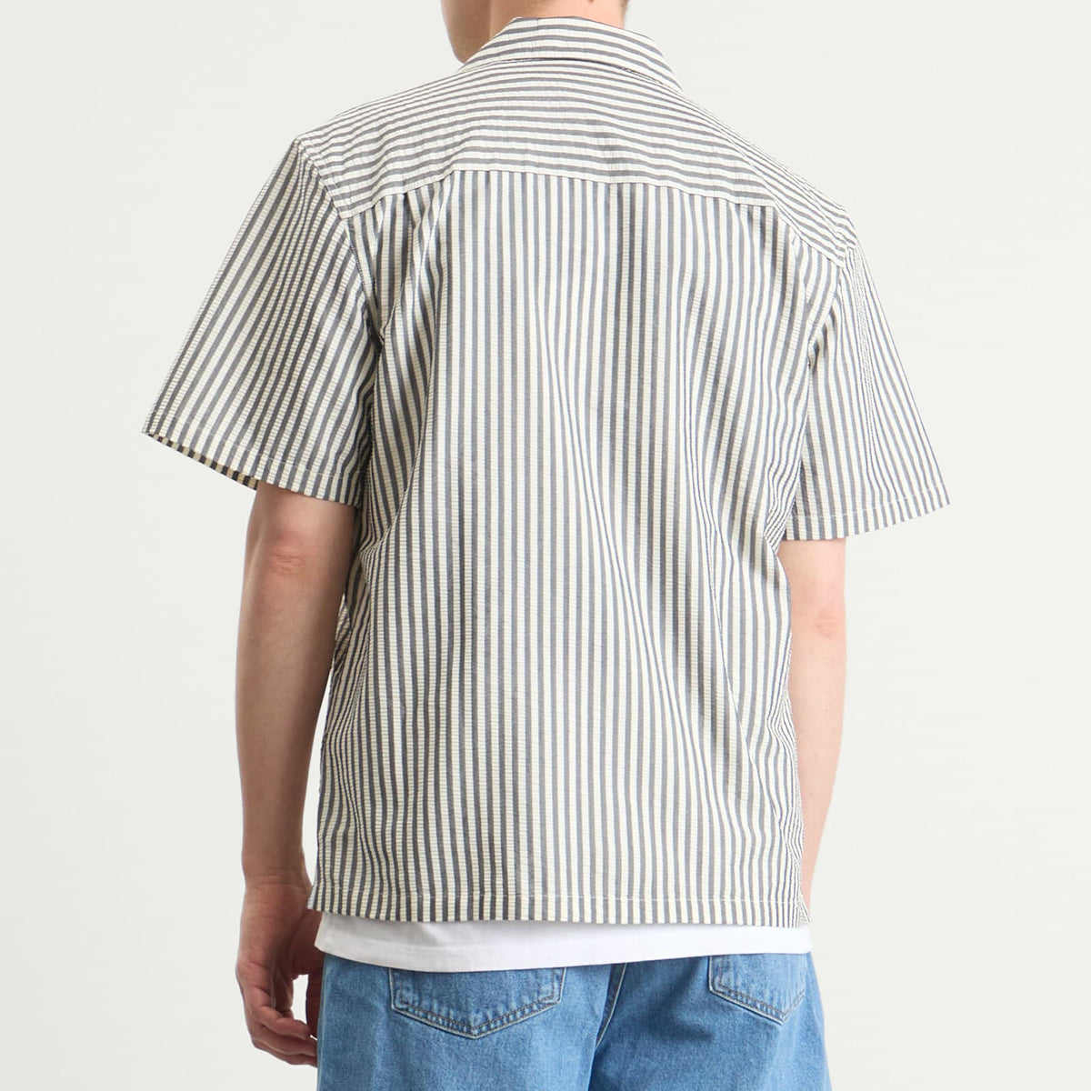 Carhartt WIP Leavel Short Sleeve Stripe Shirt