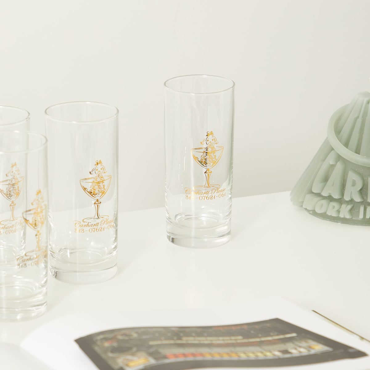 Carhartt WIP Please Glass Set