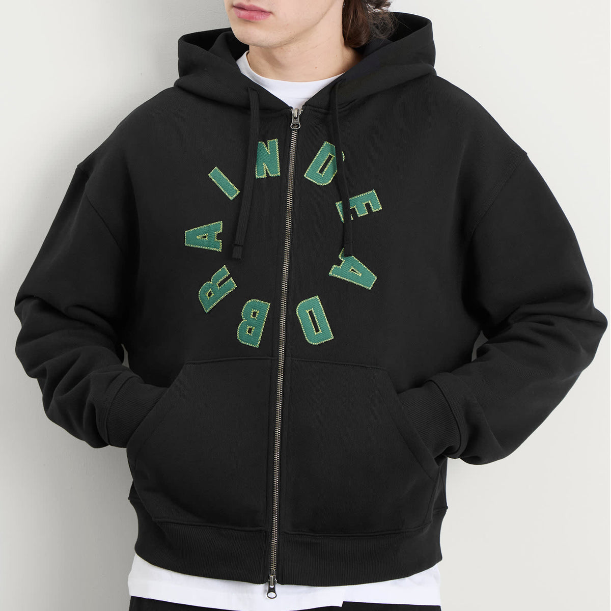 Brain Dead Collegiate Zip Hoodie