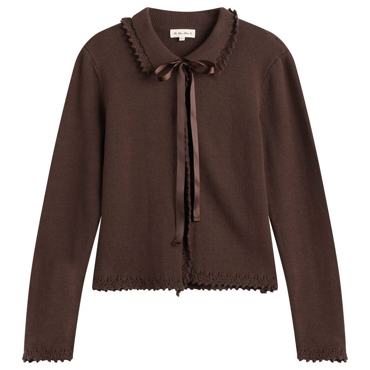 My Mum Made It Lace Knit Cardigan