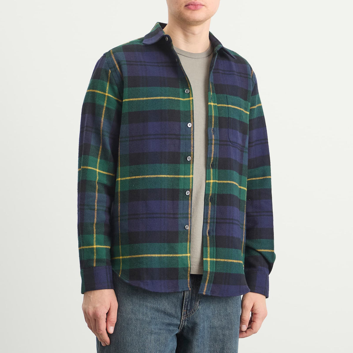 Portuguese Flannel Cabin Flannel Check Shirt