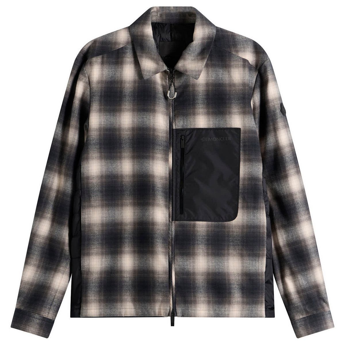 Moncler Cornisello Check Shirt Jacket