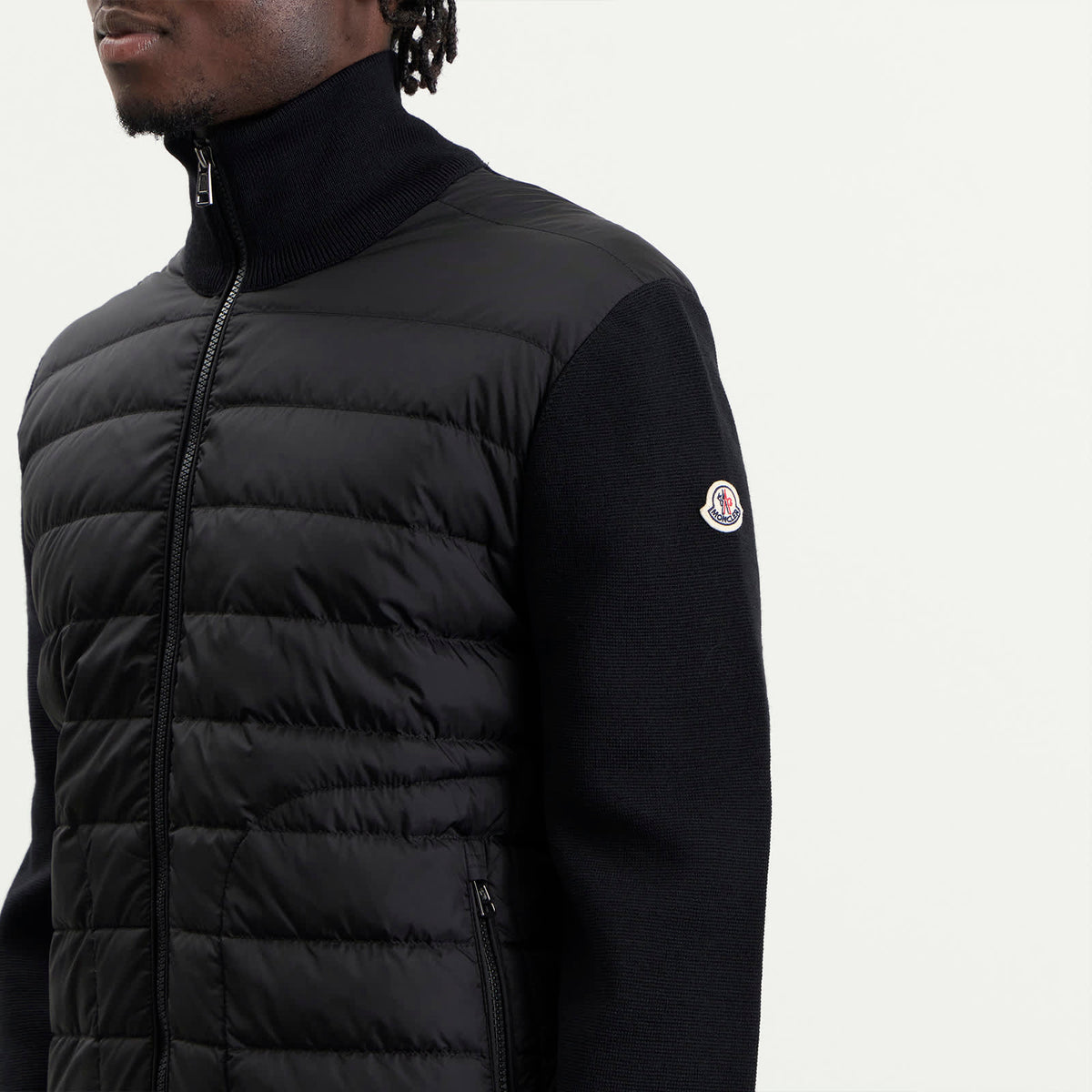 Moncler Down Knit Jacket