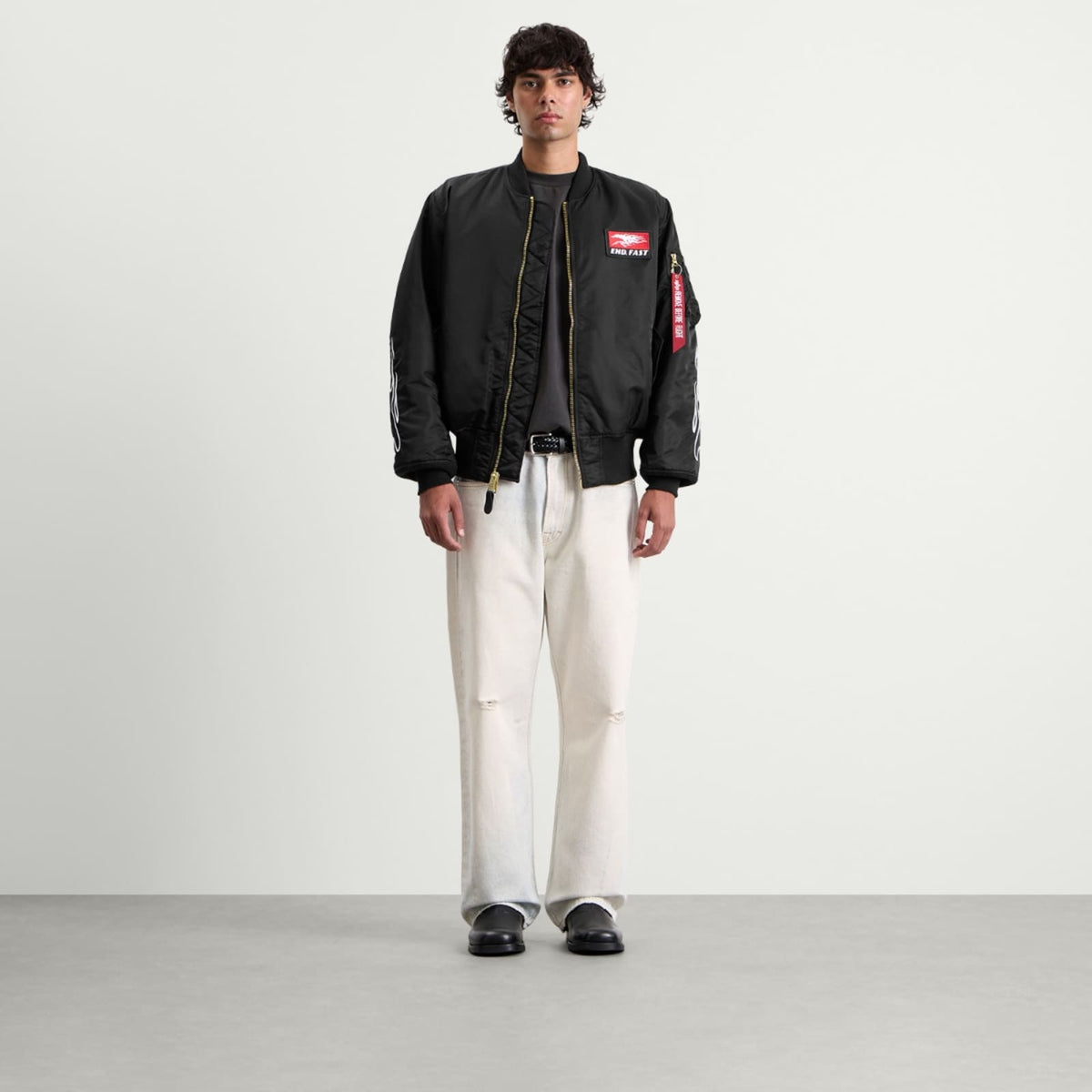 END. x Alpha Industries MA-1 Bomber
