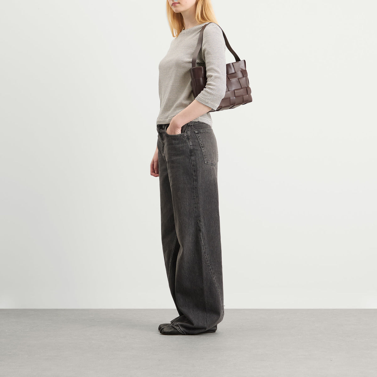 St. Agni Woven Mini Tote