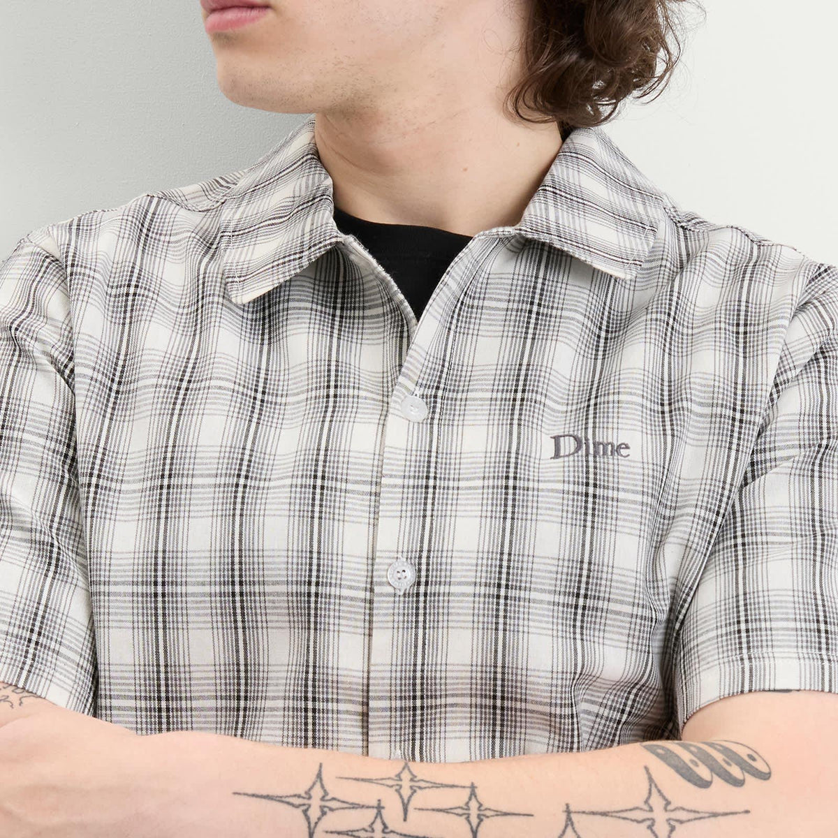 Dime Plaid Short Sleeve Shirt