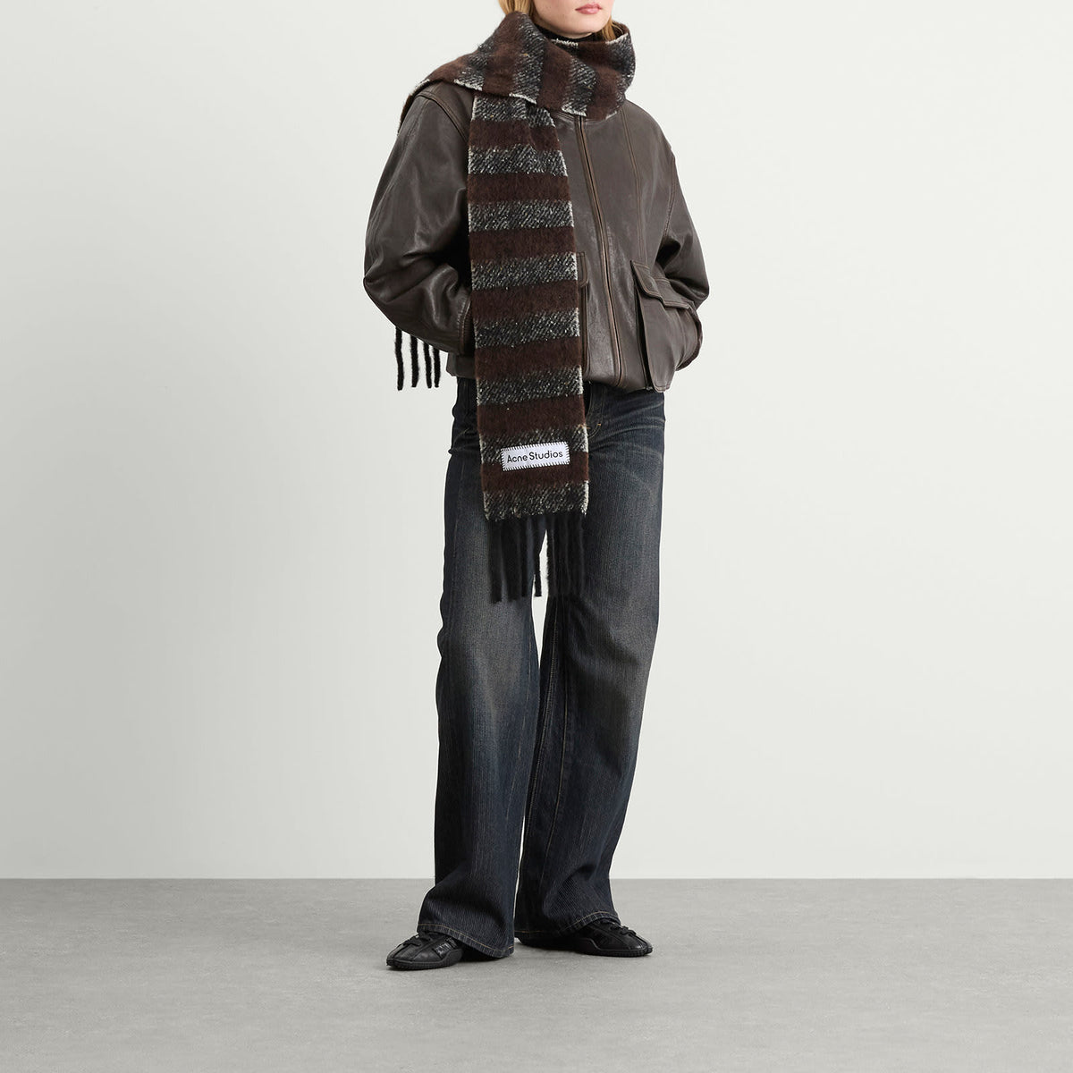 Acne Studios Vonkey Skinny Scarf