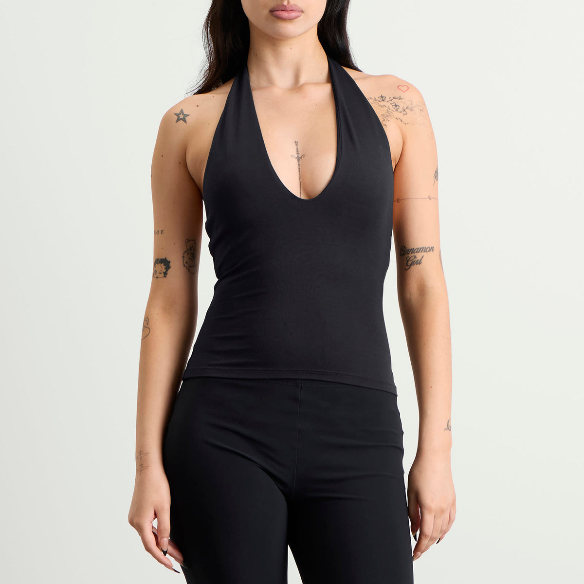 Skims Smooth Layers Halter Top