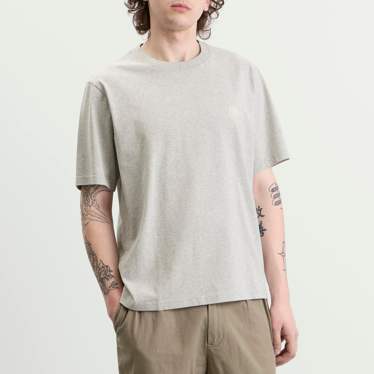 NN07 Jett Embroidered T-Shirt