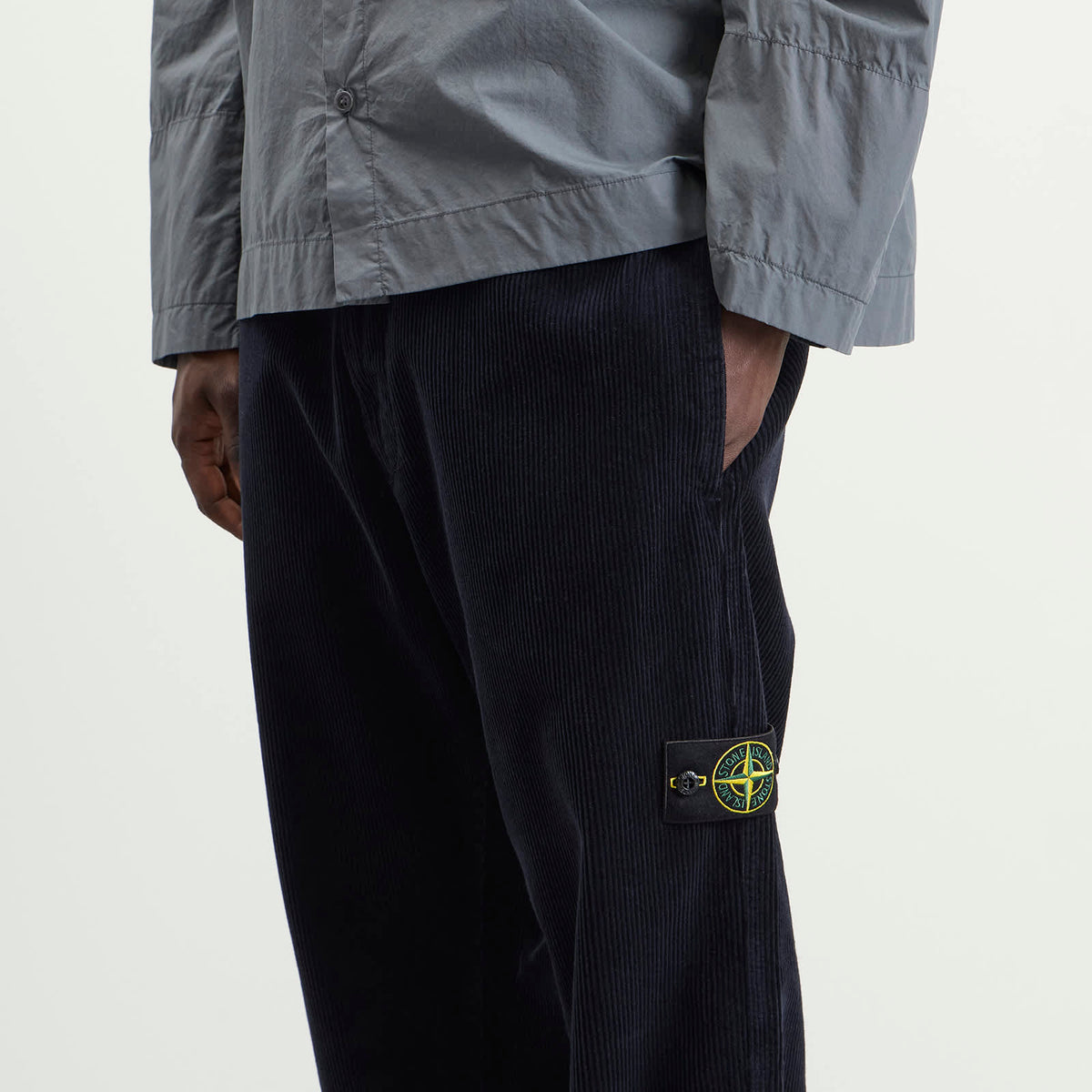 Stone Island Organic Cotton Corduroy Trousers
