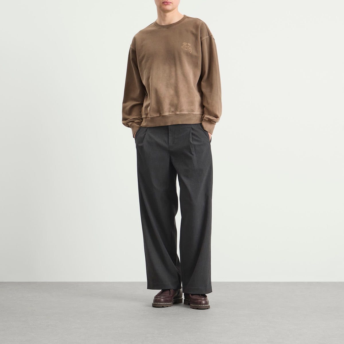 Karma8a Washed Crewneck Sweatshirt