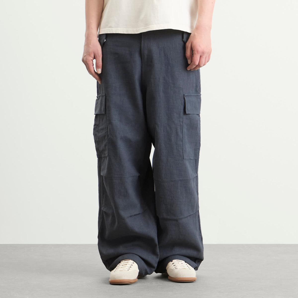Rhude Linen Parachute Pant