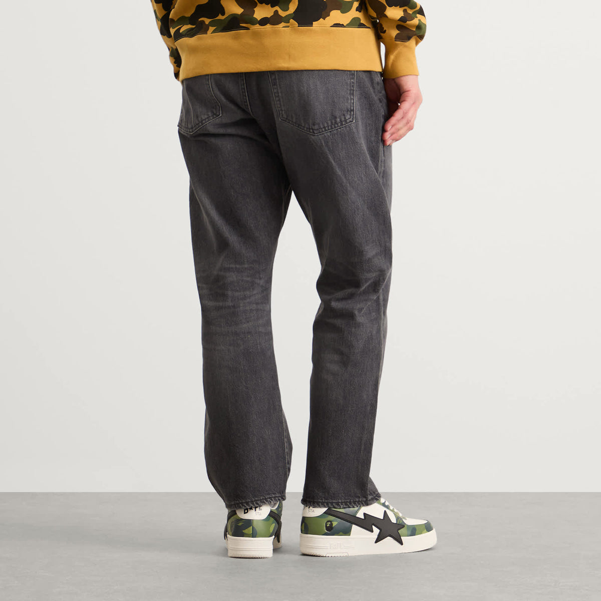 A Bathing Ape Shark Loose Fit 13oz Jeans