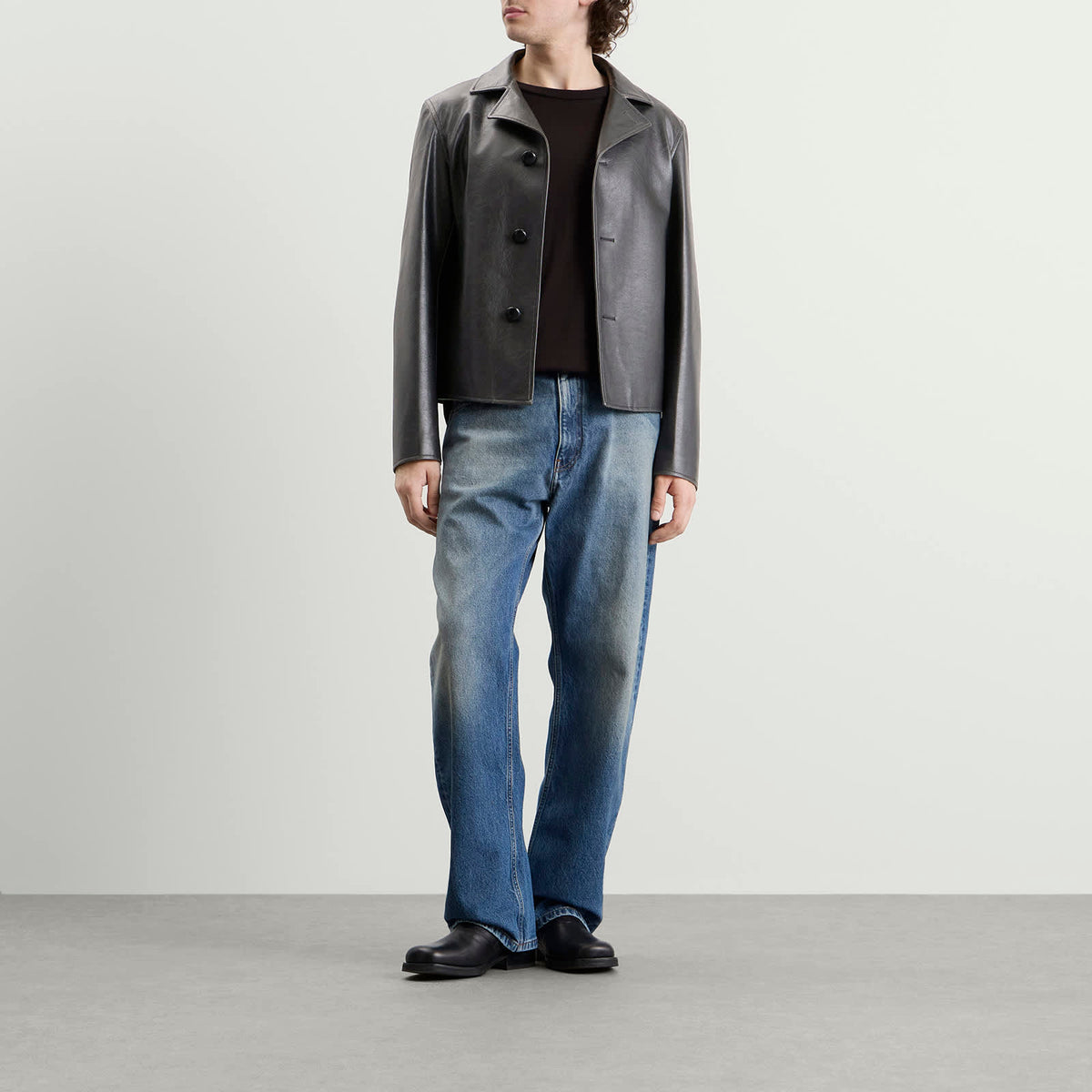 MM6 Maison Margiela Faux Leather Jacket