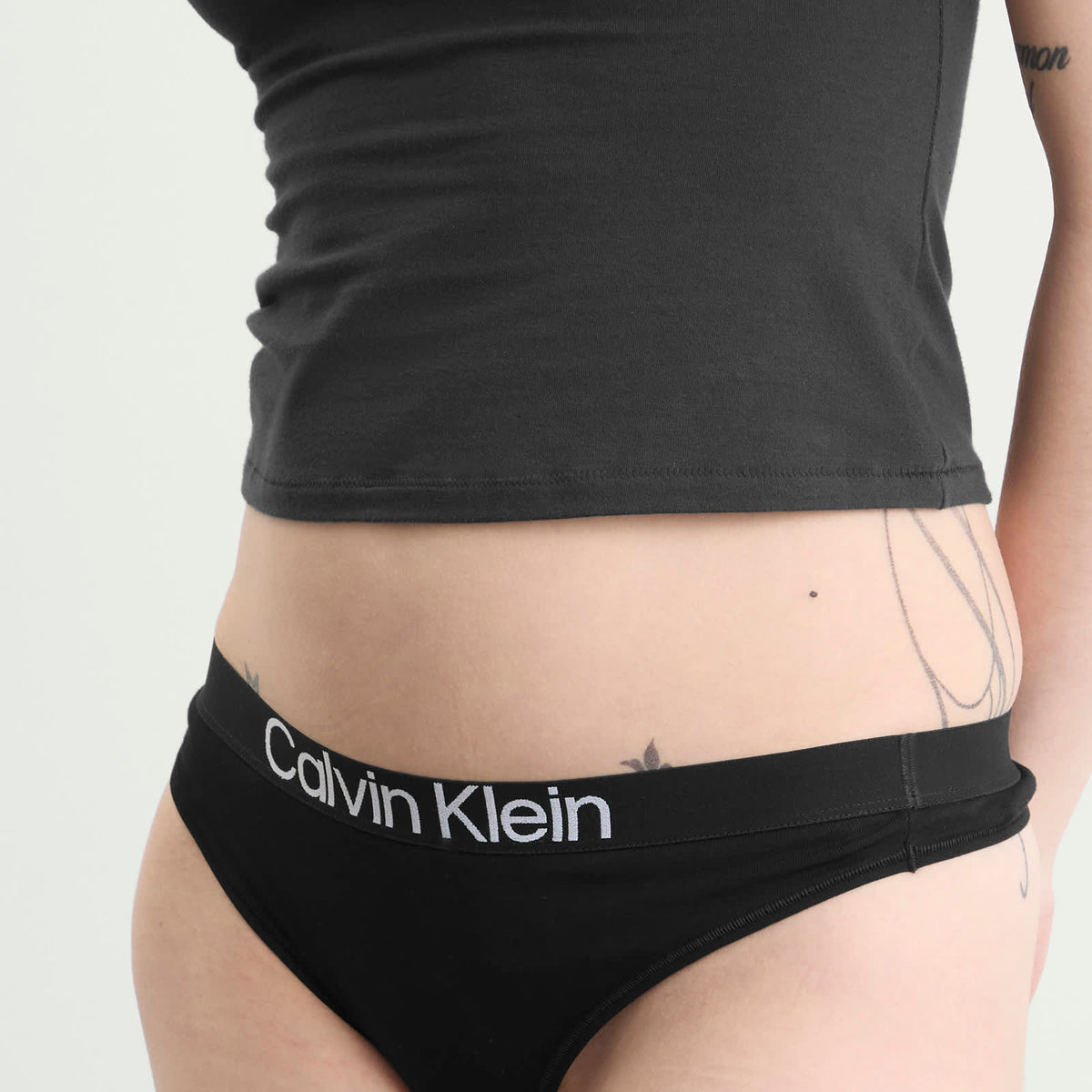 Calvin Klein Extra Soft Cotton Stretch Thong - 3 Pack