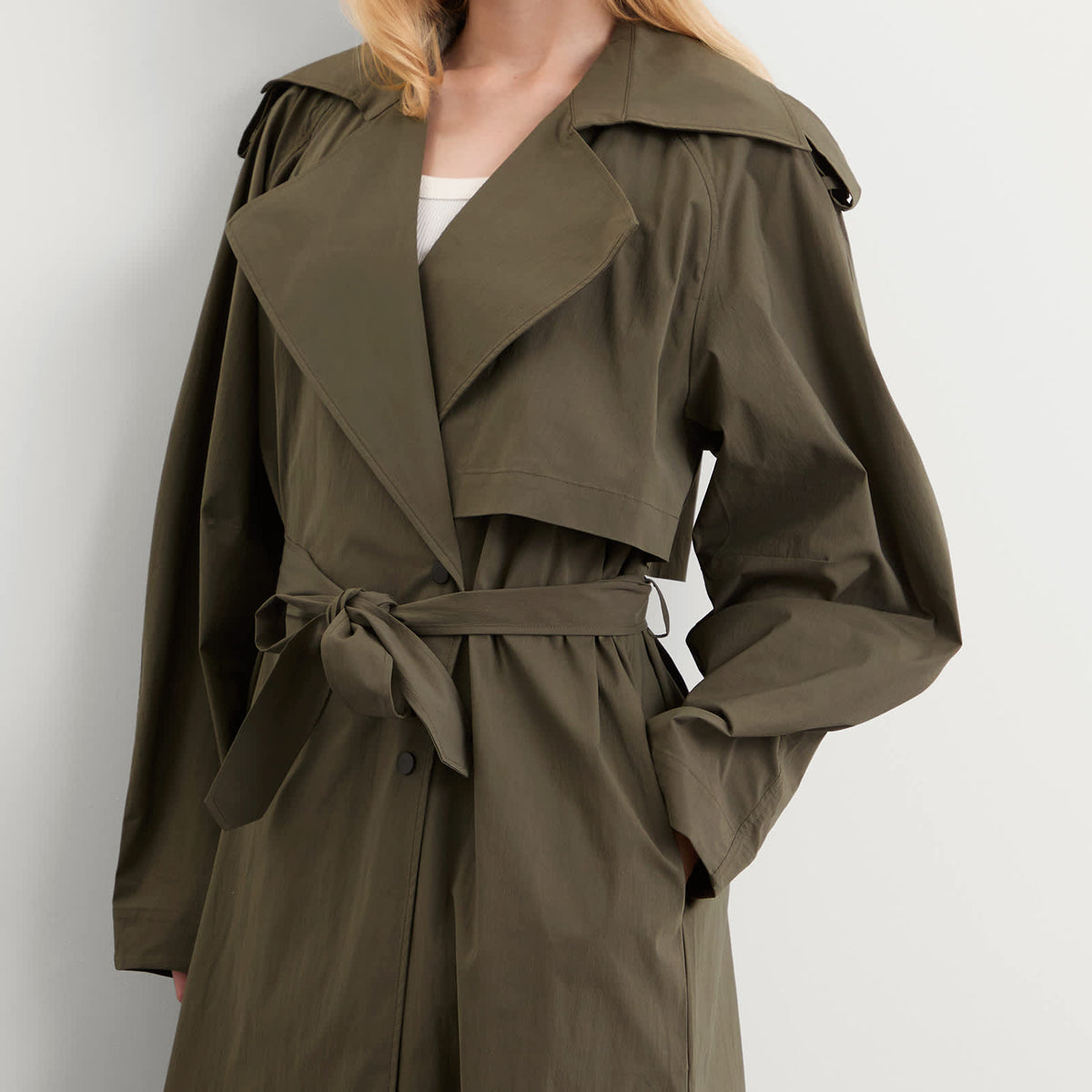 St. Agni Relaxed Trench Coat