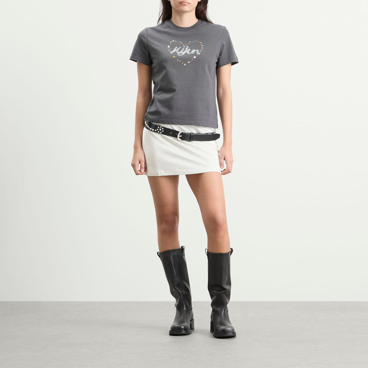 Kijun Pebble Heart T-Shirt