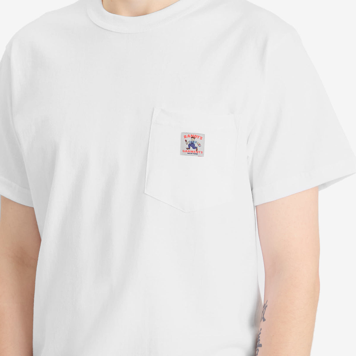 Randy's Garments Logo Pocket T-Shirt - Presented by END.
