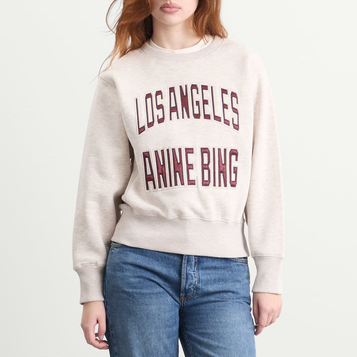 Anine Bing Harry Shrunken Sweatshirt