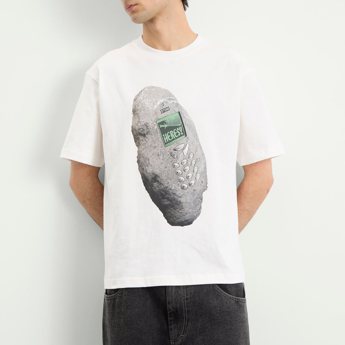 Heresy Stone Phone T-Shirt