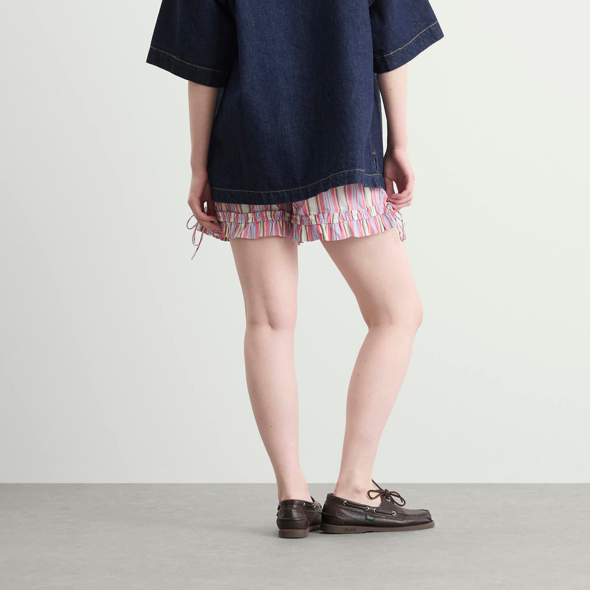 Damson Madder Mafalda Frilly Tie Bloomer