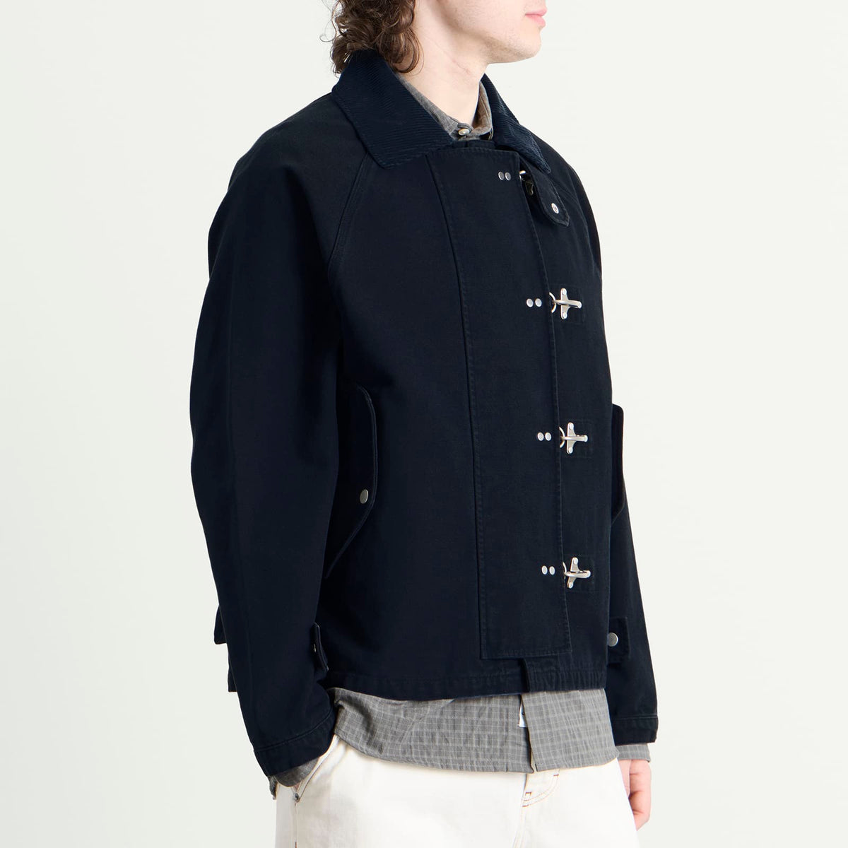 Foret Cinder Clasp Canvas Jacket
