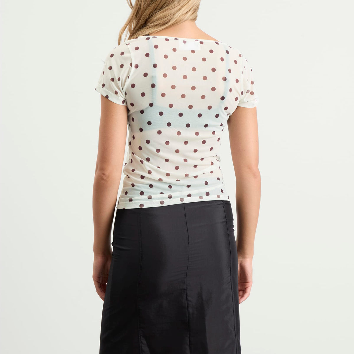 Hosbjerg Betty Short Sleeve Mesh Top - END. Exclusive