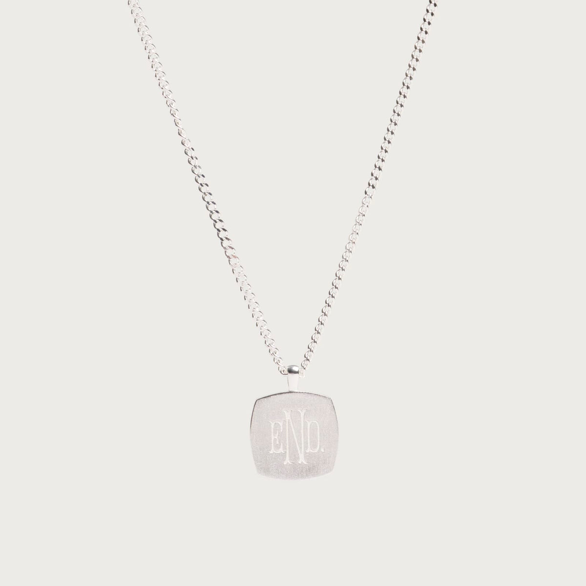 END. Signet Pendant