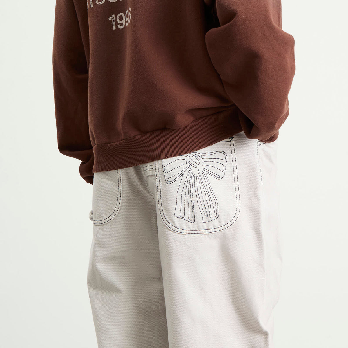 Acne Studios Denim Bow Trouser