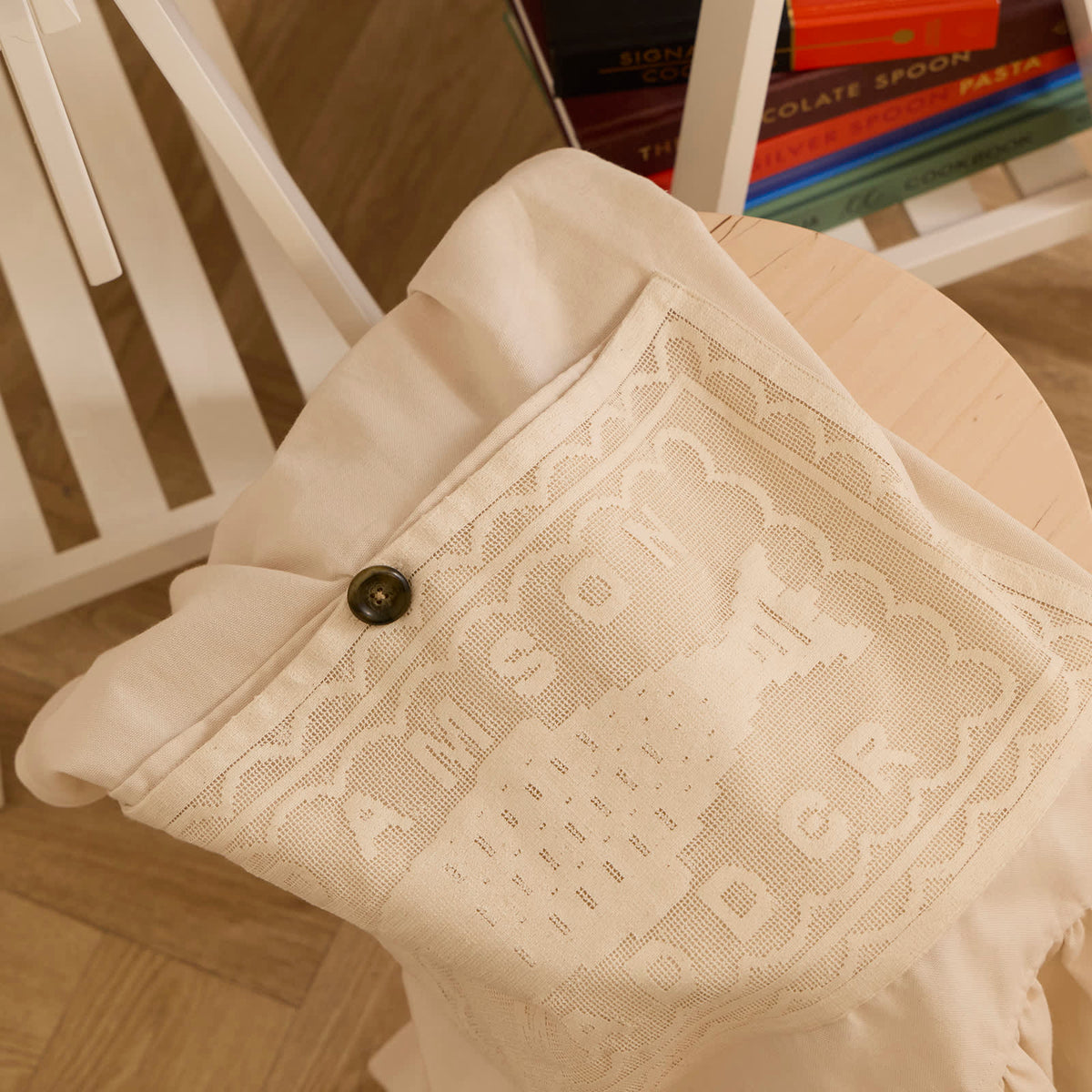 Damson Madder Nonna House - Ercu Filet Lace Apron