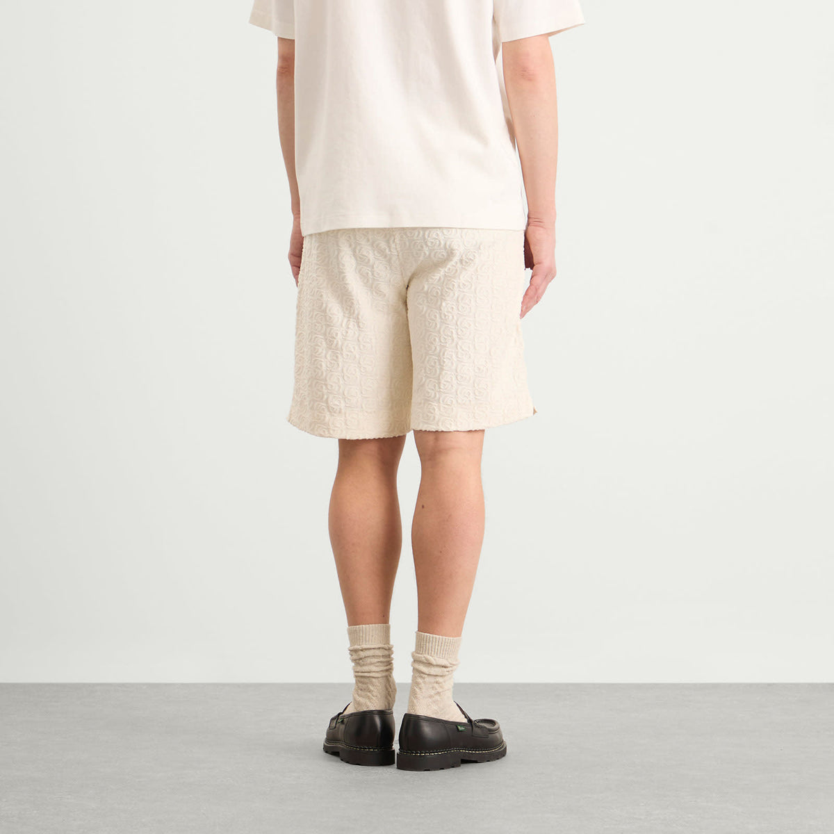Drôle de Monsieur Monogramme Towelling Shorts