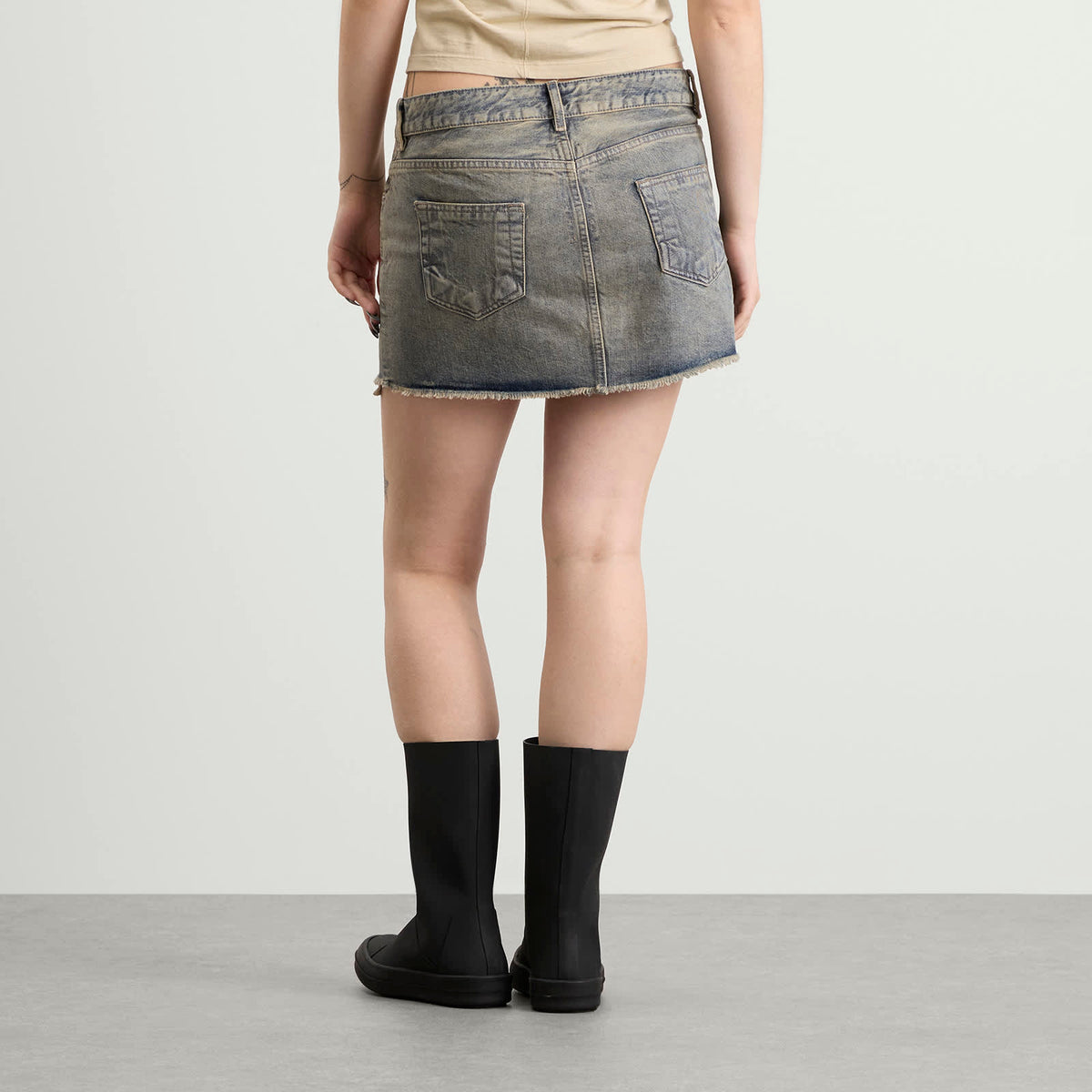 Rick Owens DRKSHDW Lana Mini Skirt