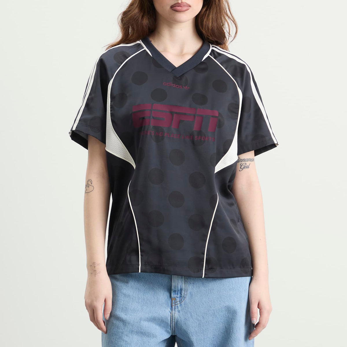 adidas Polka Dot Short Sleeve Jersey