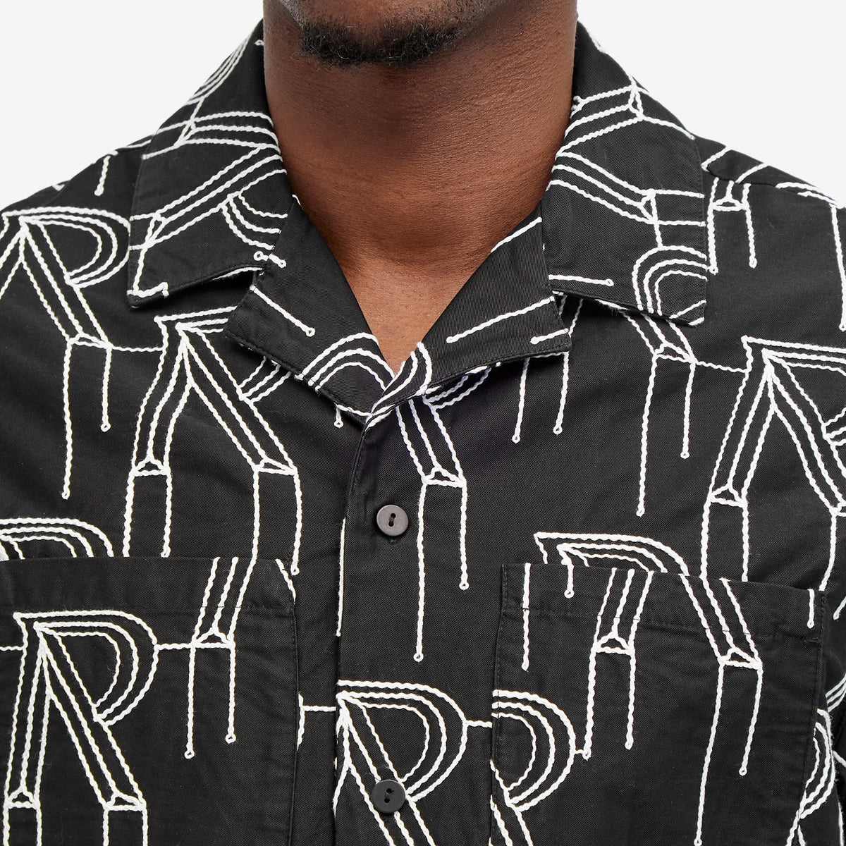Represent Embroided Initial Vacation Shirt