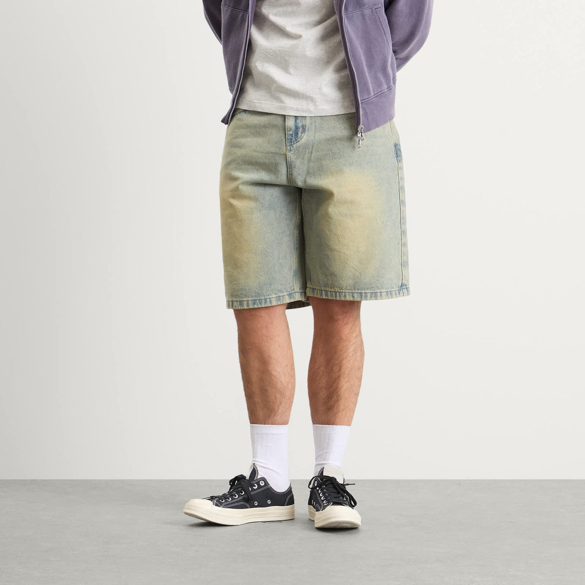Butter Goods Scorpion Stitch Denim Shorts