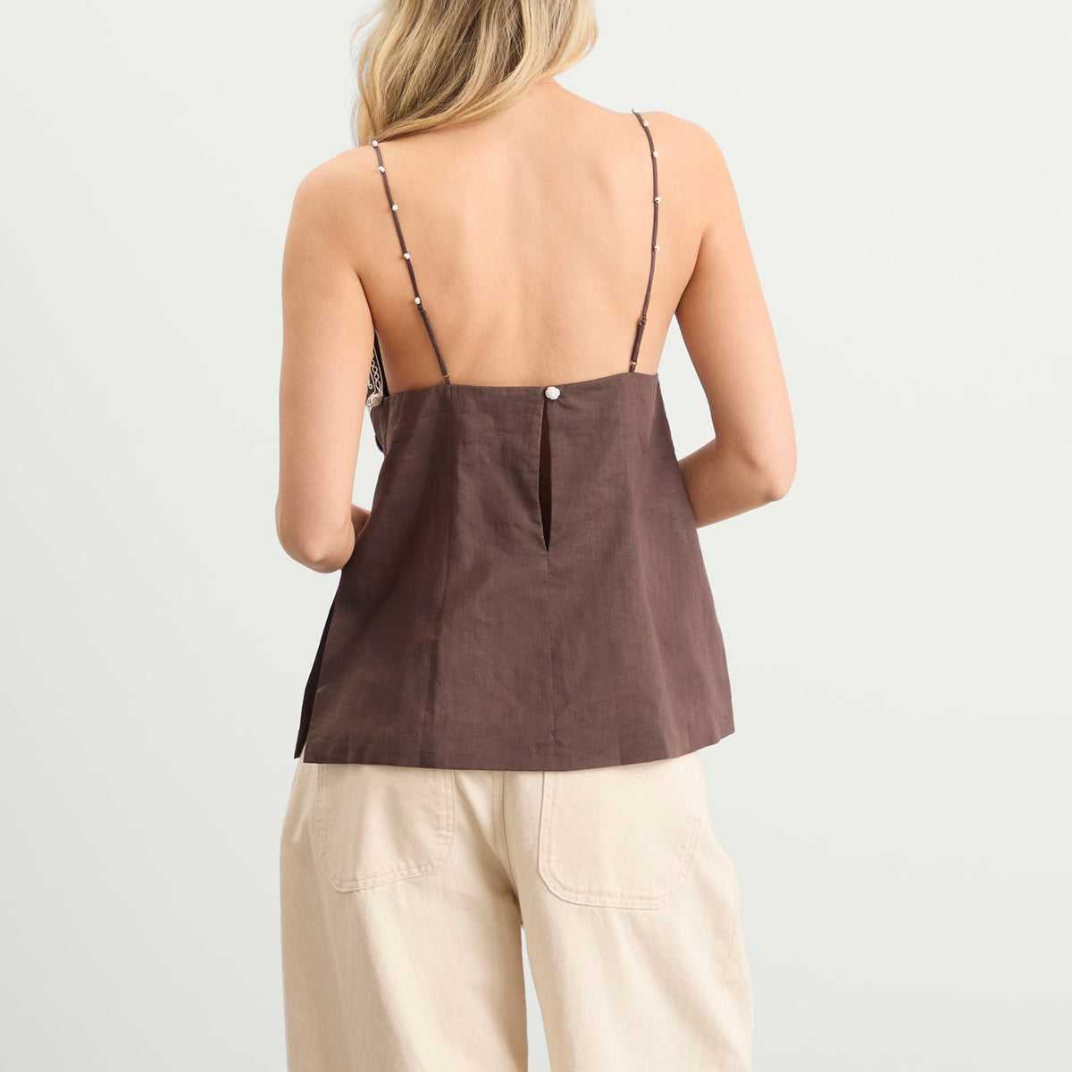 ALÉMAIS Leandra Corded Cami Top