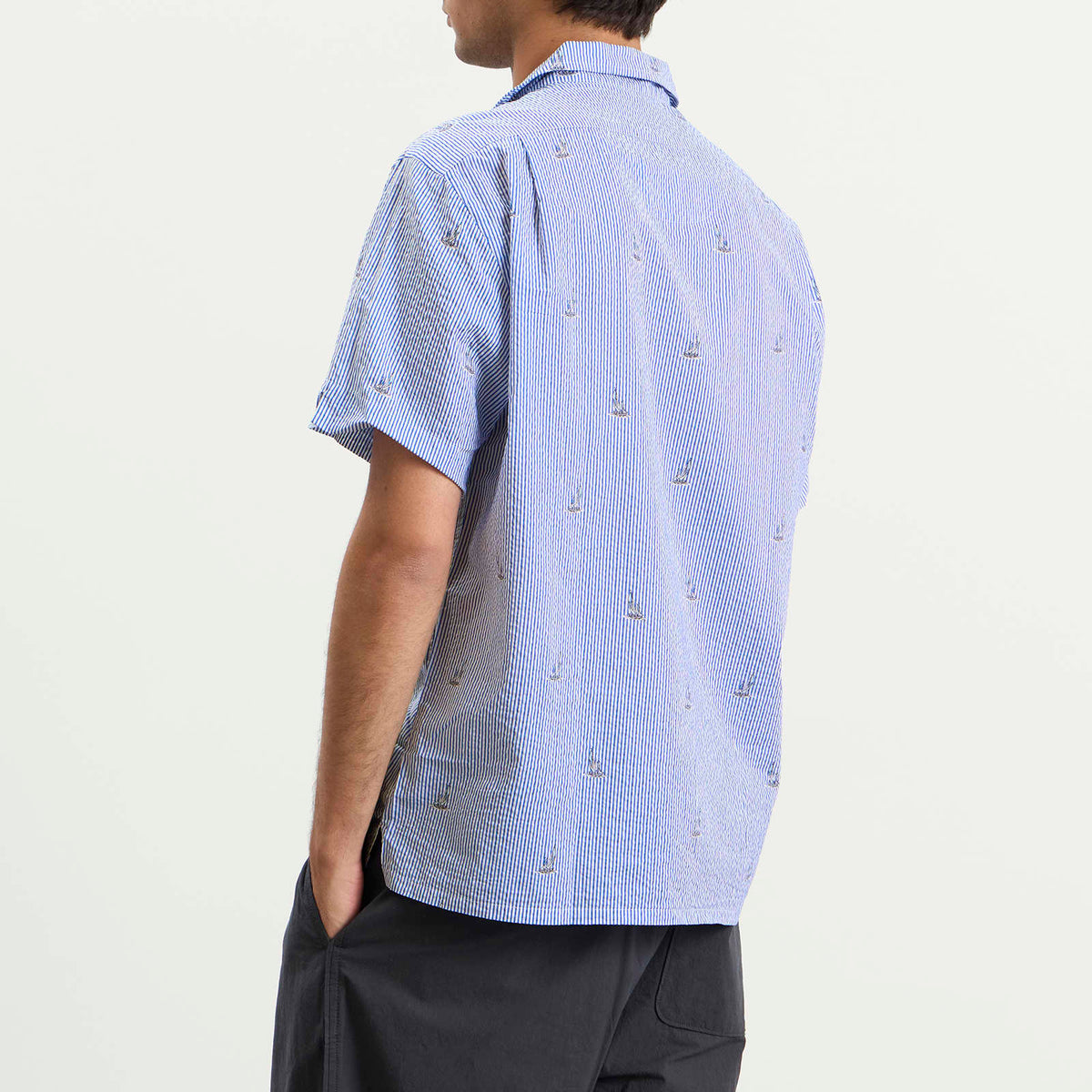 Polo Ralph Lauren Seersucker Sailboat Short Sleeve Shirt