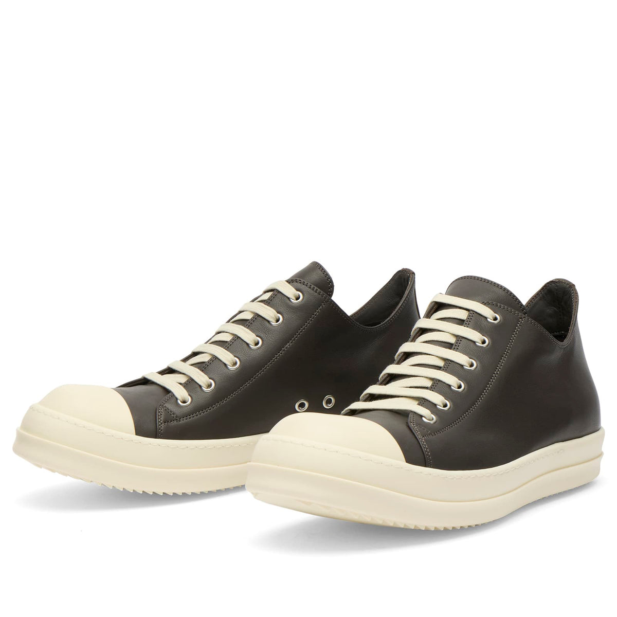 Rick Owens Leather Low Sneaks