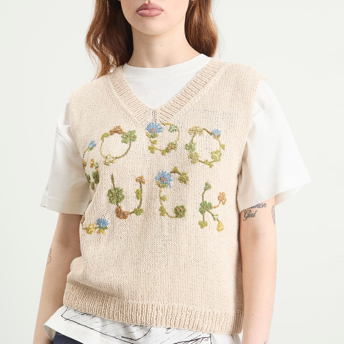 Story mfg. Hand Knit Party Vest