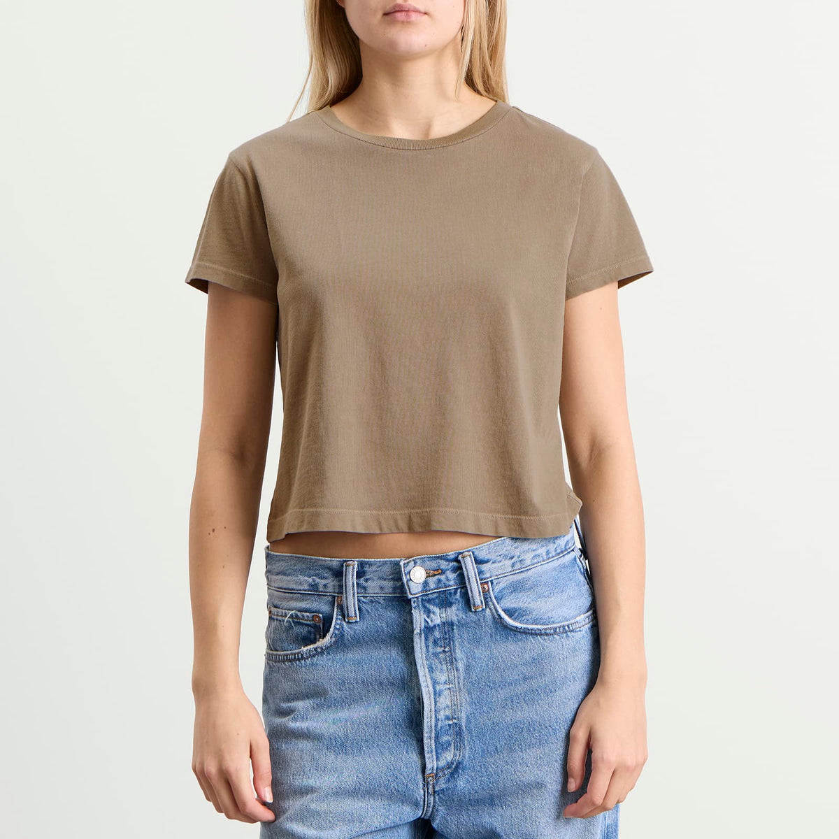 Agolde Adine Shrunken Tee