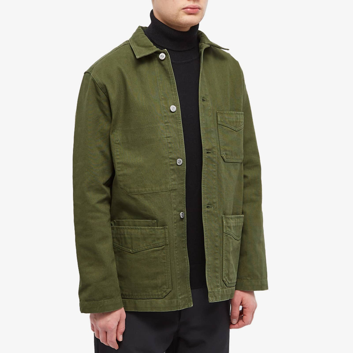 Drake's Canvas Chore Jacket