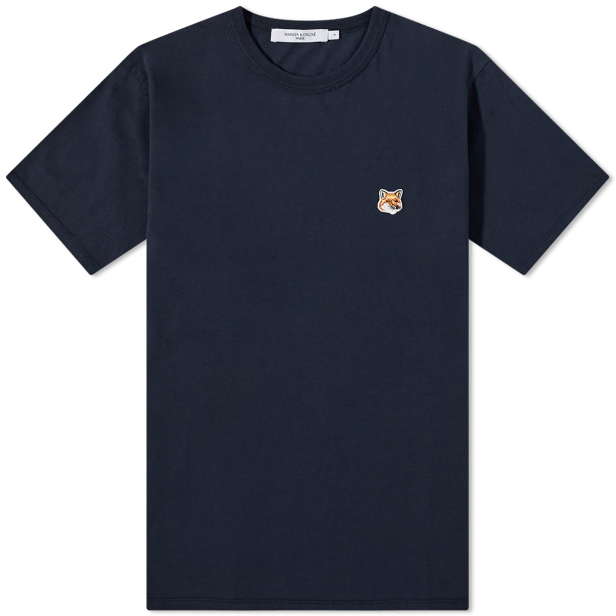 Maison KitsunÃ© Fox Head Patch T-Shirt