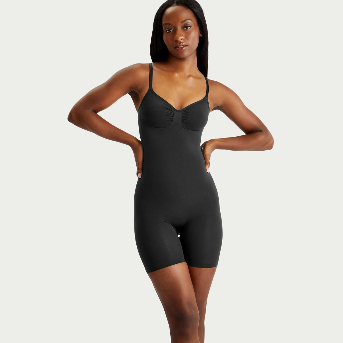 SKIMS Seamless Sculpt Bodysuit Mid-Thigh
