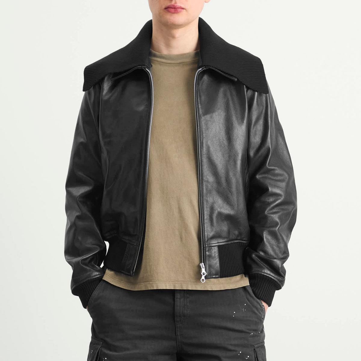 Our Legacy Pharos Leather Bomber