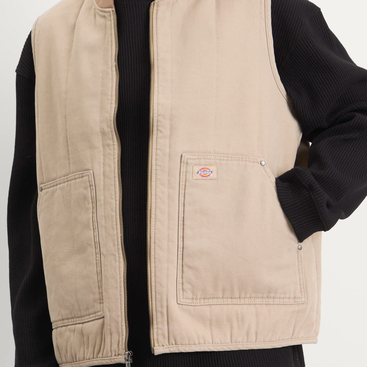 Dickies Quilted Canvas Vest