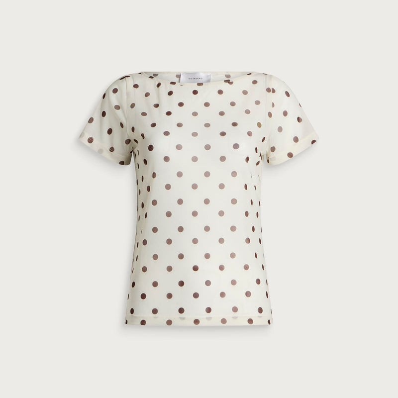 Hosbjerg Betty Short Sleeve Mesh Top - END. Exclusive