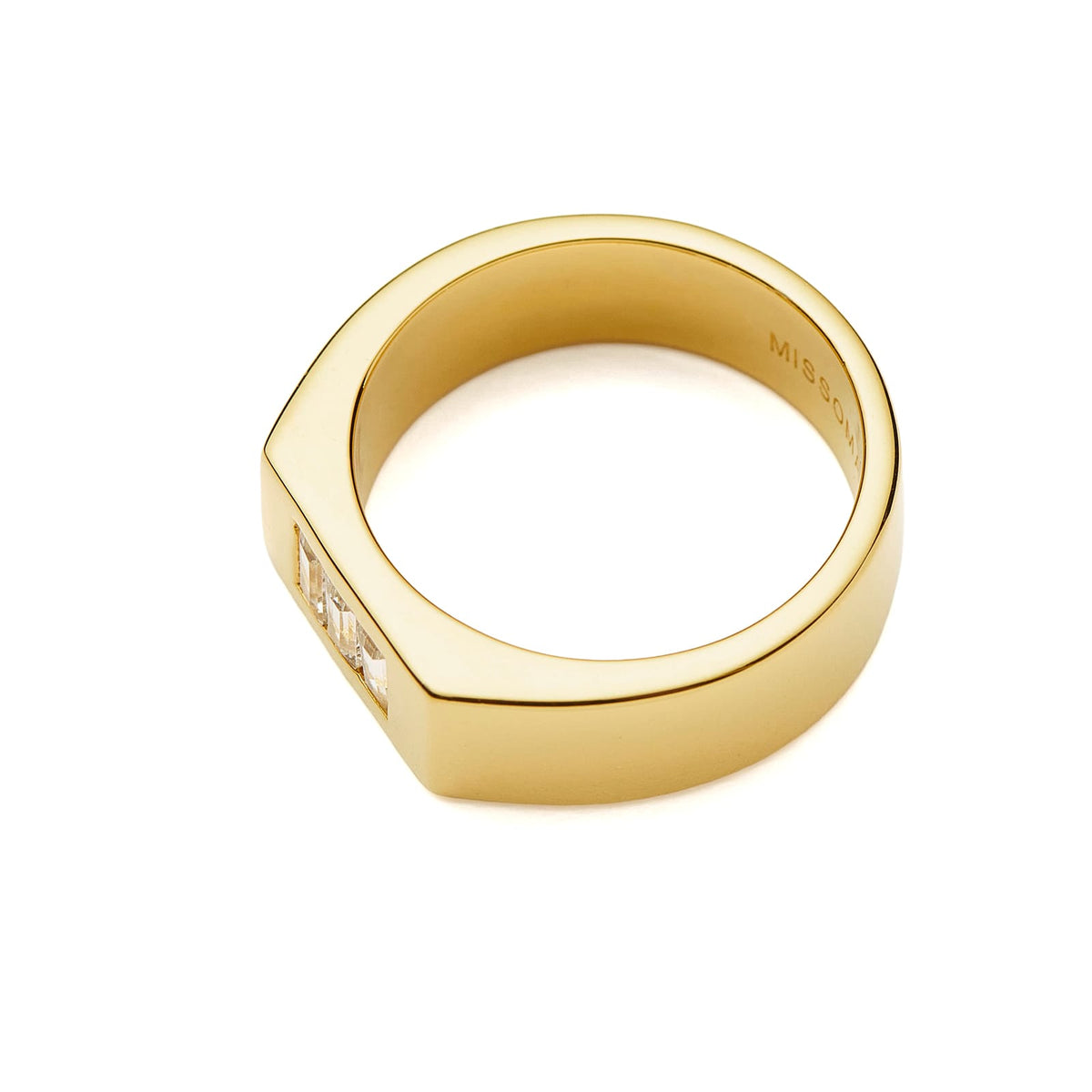 Missoma x Lucy Williams Triple Stone Chunky Ring