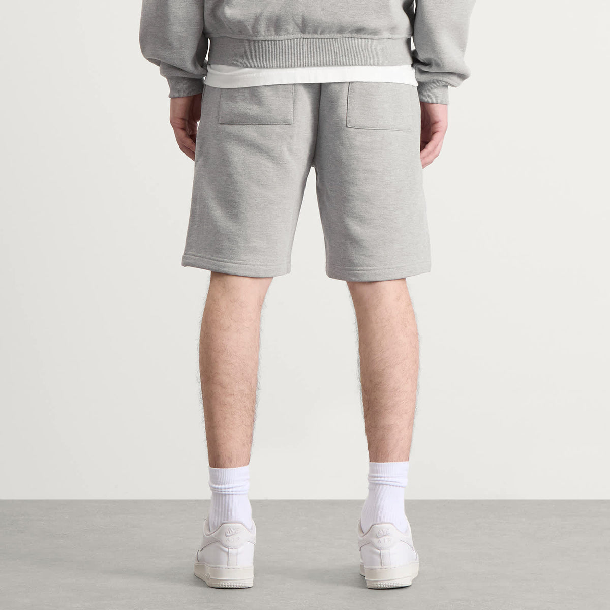 ANNIE HOOD College Sweat Shorts