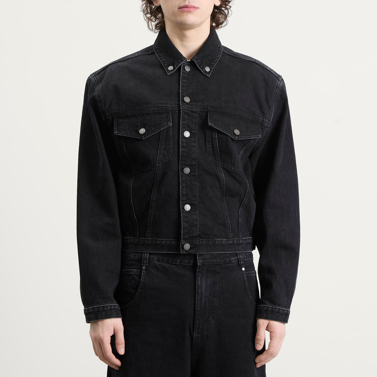 Entire Studios Shrunken Denim Jacket