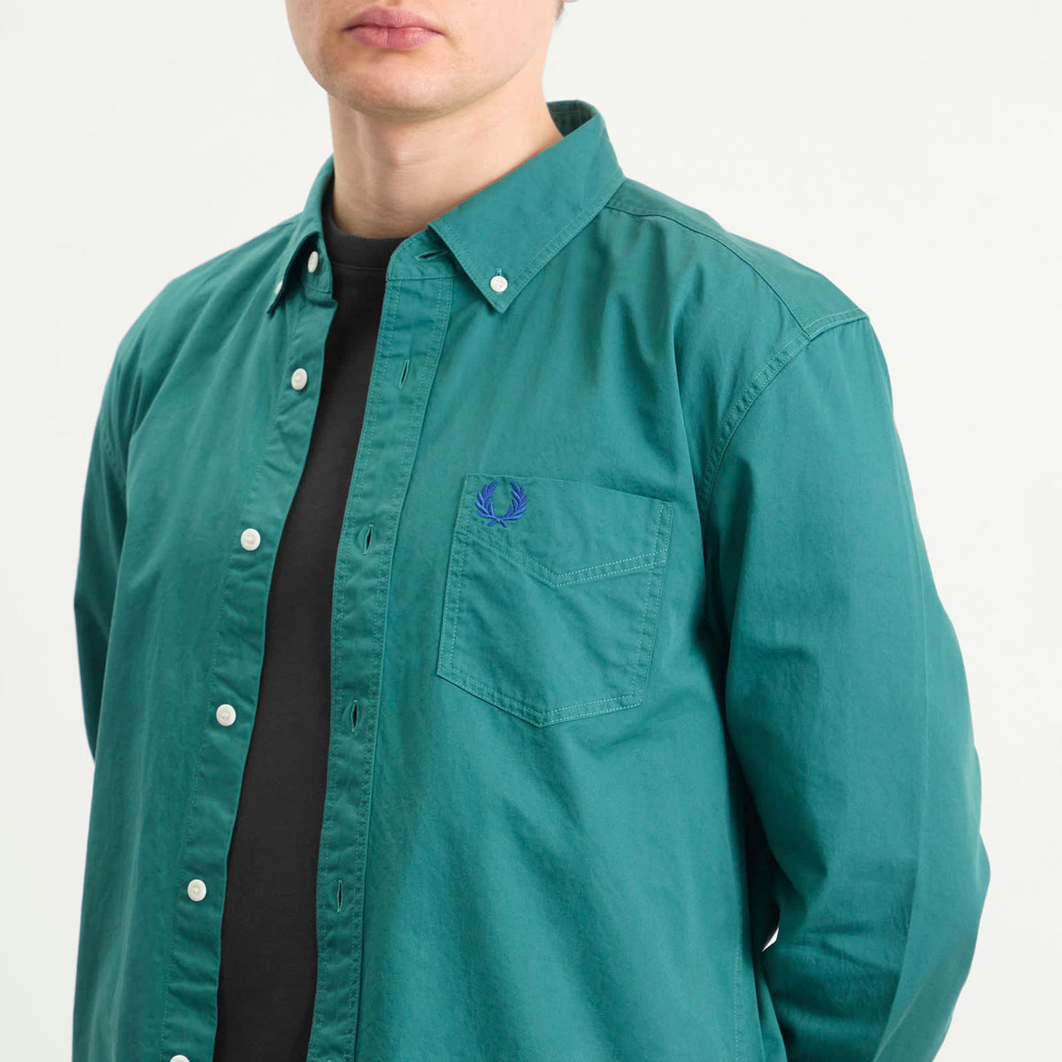 Fred Perry Washed Twill Shirt